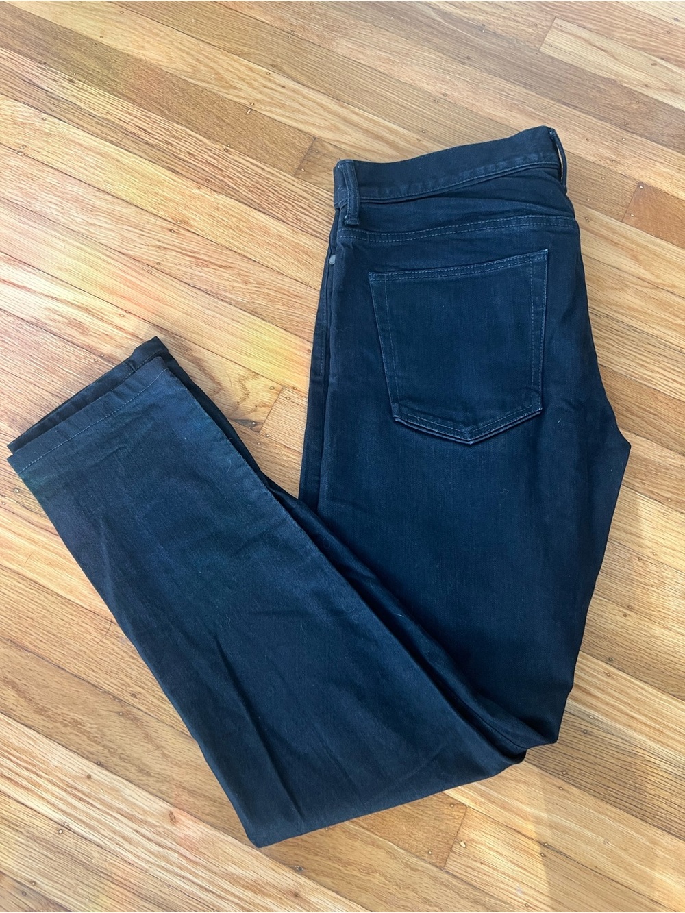 John Elliott Black Slim Fit Jeans